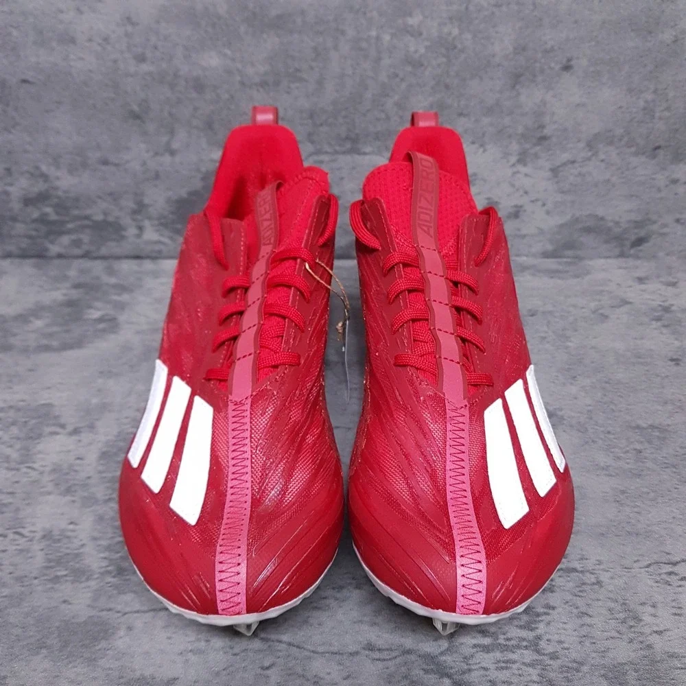 ADIDAS‎ Adizero 12.0 Football Cleats Mens 14 Team Red White Texas A&M Maroon Nby